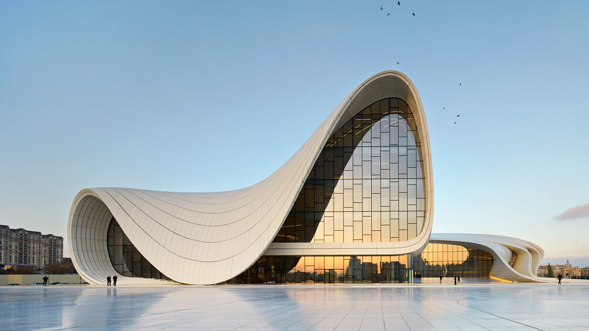 Heydar Aliyev Centre the ultimate expression of parametricism's "seamless fluidity"