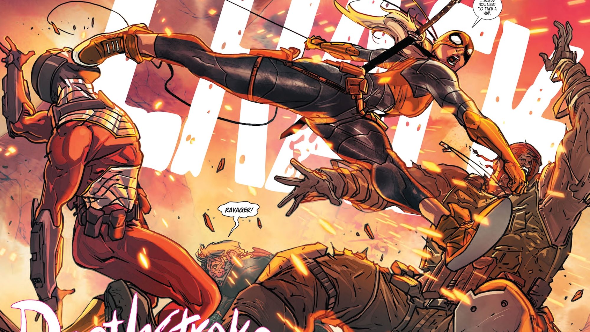 Deathstroke: The Terminator #4 Preview: Take Your Daughter to Kill Day