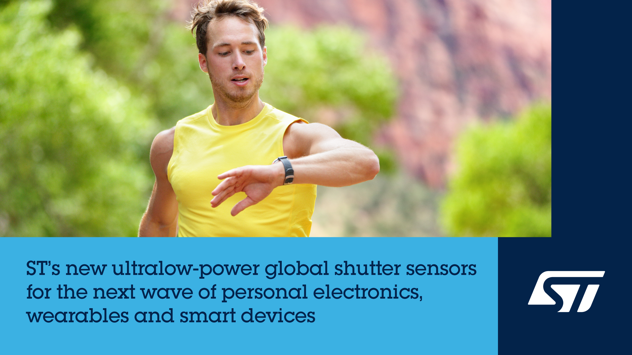 STMicroelectronics brings always-on vision to next-generation personal electronics with new ultralow-power image sensors