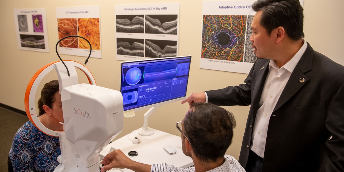 Inventor recalls eye imaging breakthrough