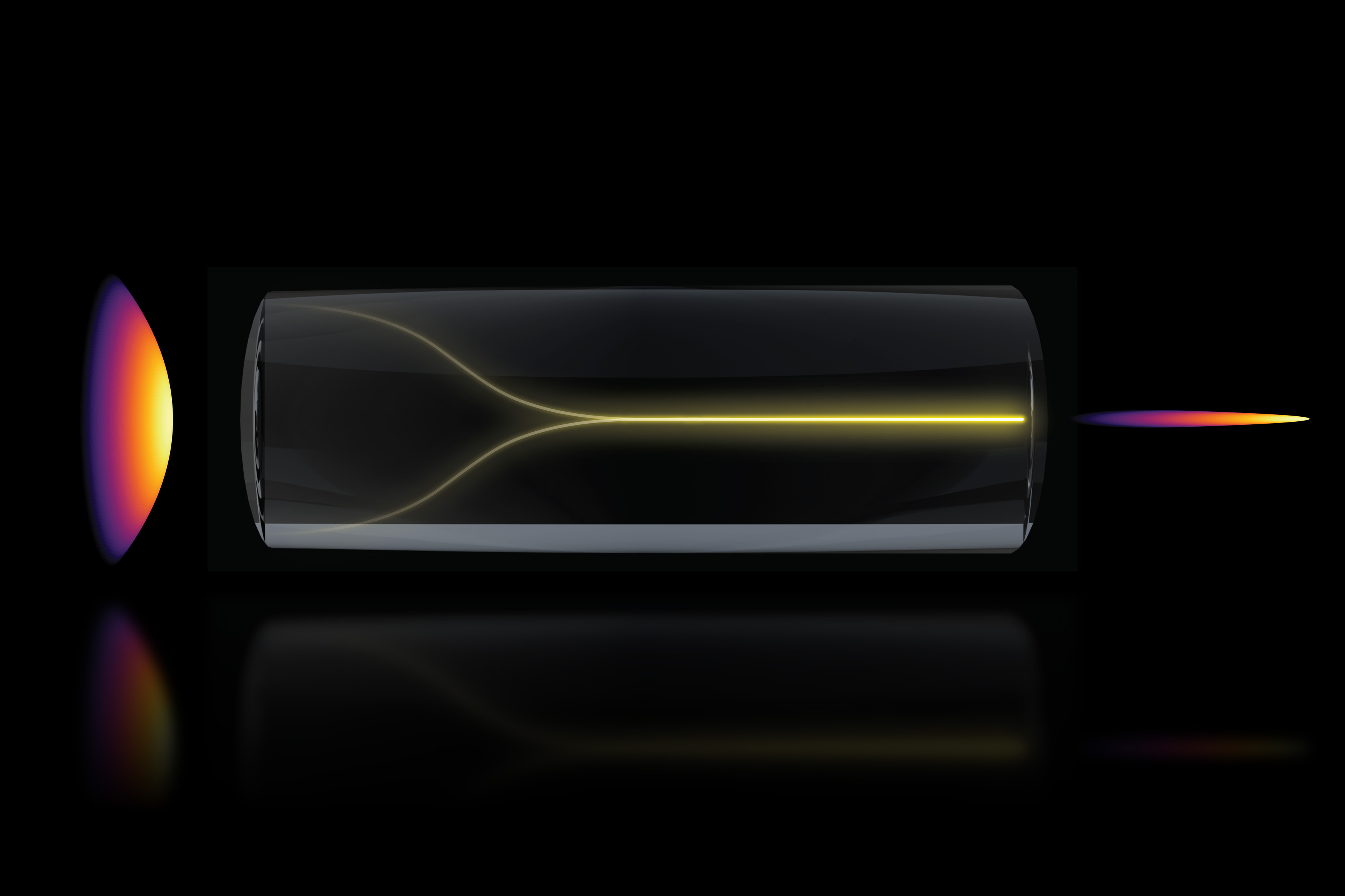 Self-organizing “pencil beam” laser could help scientists design brain-targeted therapies