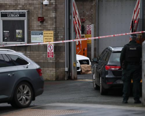 Masked men force delivery driver to take bomb to County Armagh police station