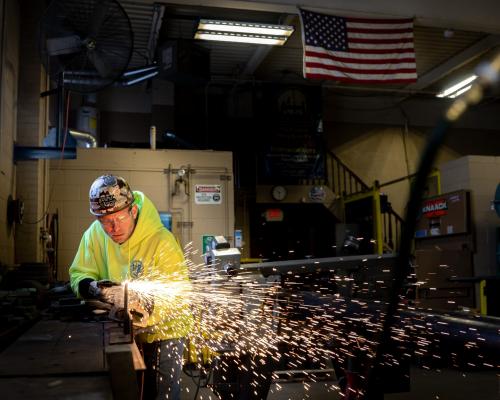 An iron worker takes on one of Trump’s most loyal followers in Congress
