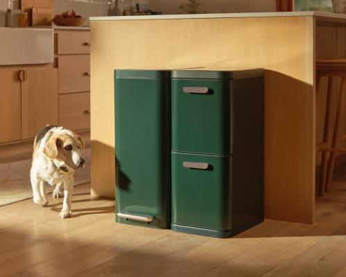 Can a trash bin be art? We tested Caraway’s gallery-worthy new kitchen receptacles