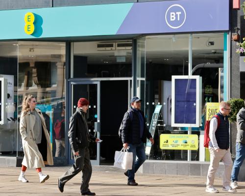 BT warns of smartphone price rises due to chip shortages from AI boom